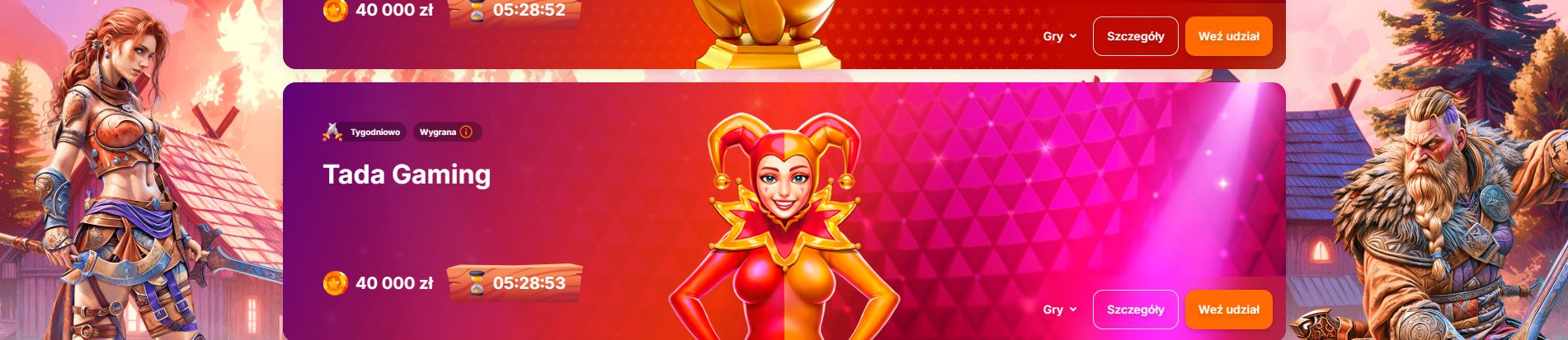 Turnieje Hit'n'Spin Casino